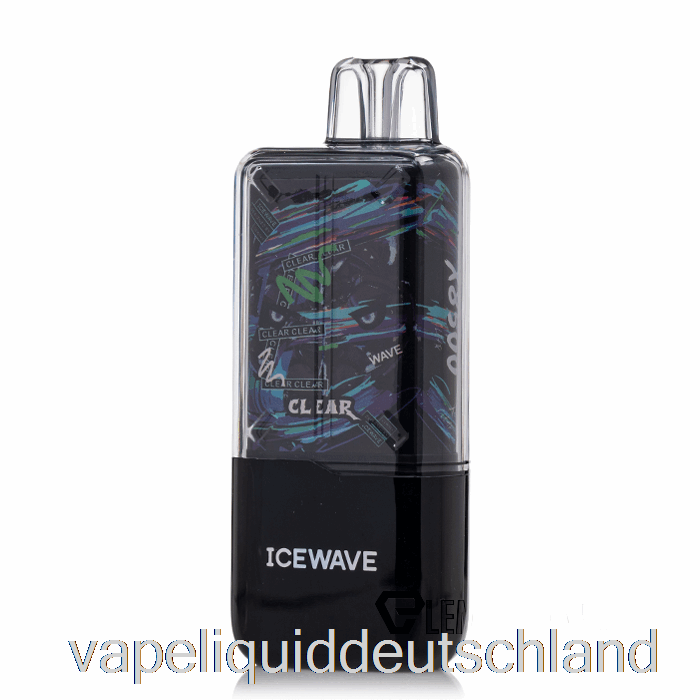 Icewave X8500 Einweg-Vape-Flüssigkeit, Klar